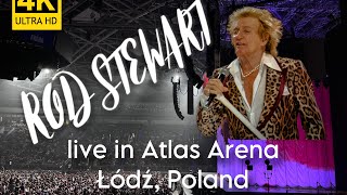 Rod Stewart  Twistin the Night Away live in Łódź 18062024 tour debutSam Cooke cover [upl. by Aicinet]