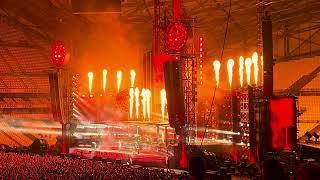 Rammstein  Mein Herz brennt Live Marseille velodrome [upl. by Grissom]