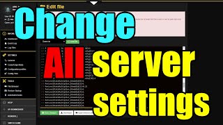 How To Change Settings In Nitrado For A Better Ark Survival Ascended Experience [upl. by Chapell]