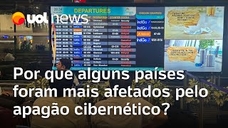 Problemas causados por apagão global podem levar dias até serem corrigidos entenda o que aconteceu [upl. by Auqinom]