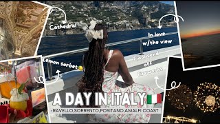 A Day in Italy Vlog  Ravello Sorrento Positano amp Amalfi Coast [upl. by Woodie]