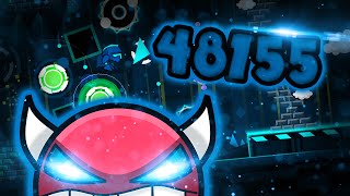 Geometry Dash DEMON  48155  by ViPriN amp Codex All Coins [upl. by Chard]