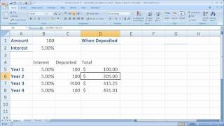 Finance Basics 4  Calculating Annuities in Excel  Future Value for Annuities [upl. by Reitrac531]