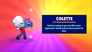 KOD NA COLETTE działa  BRAWL STARS [upl. by Ahsuat]