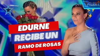 DAVID DE GEA sorprende a EDURNE con un RAMO de ROSAS  Inédito  Got Talent España [upl. by Calvert]