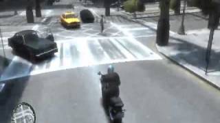 Gta iv acidente de moto tragico [upl. by Zuzana748]