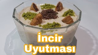 2 MALZEMELİ ŞEKERSİZ ENFES TATLI 💯💯 İNCİR UYUTMASI ✔️ [upl. by Naux]