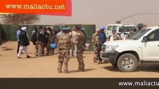 Reportage sur le Camp de la Minusma à Kidal après lattaque du 12 Février 2016 [upl. by Coralie697]