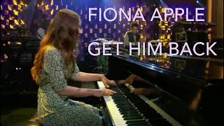 Fiona Apple – Get him back 2006 amp Sleep to Dream 1997 [upl. by Mellicent393]