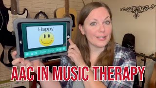 Augmentative amp Alternative Communication in Music Therapy [upl. by Idnir]