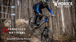 2024 TN National Downhill Course Preview w AARON [upl. by Yrrol]