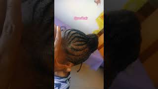 Coiffure cheveux naturels hairstyles youtubeshorts braids hairstyle coiffureadomicile hair [upl. by Shelden]