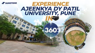 Ajeenkya DY Patil University Pune  360° Campus Tour  Sunstone [upl. by Leissam]