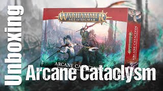 Unboxing Arcane Cataclysm Warhammer Age of Sigmar boxset [upl. by Bonilla116]