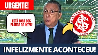 ⚠️SAIU AORA TEVE QUE VOLTAR PRA ARGENTINA NINGUÉM ESPERAVA ÚLTIMAS NOTÍCIAS DO INTERNACIONSL [upl. by Keryt297]