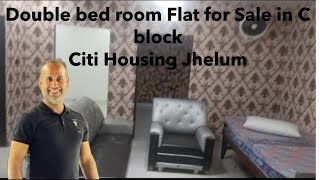 Double bed room Flat for Sale in C block  Citi Housing Jhelum  Mohsin Haider [upl. by Haymes]