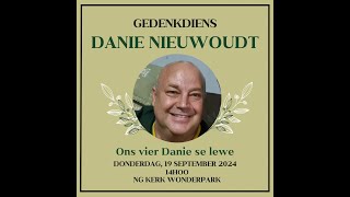 Gedenkdiens  Danie Nieuwoudt [upl. by Naghem]