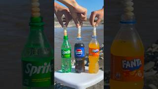 With Pepsi Sprite and Fanta Mentos – lets find the real winner [upl. by Osei408]