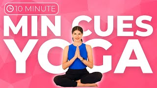 10 minute Morning Yoga Workout  Minimal Cues [upl. by Nevear]