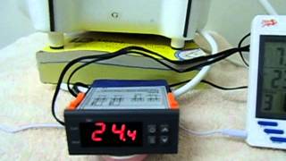 Digital temperature controller thermostat part 2AVI [upl. by Merlin]