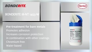 BONDERITE MNT 1455W  Metal pretreatment [upl. by Prussian]