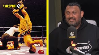 Prince Naseem REVEALS It Was A HUGE RISK Doing The Front Flip Over The Ropes 👀🔥 [upl. by Albright]