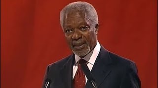 A look back at Kofi Annan delivering the 5th Nelson Mandela Lecture [upl. by Shanan577]