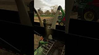 UNLOADING TONS OF OATS INTO THE TRAILERS  FARMING SIMULATOR 22 [upl. by Costello]