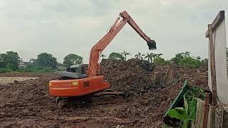 excavator hitachi zaxis 210 Lc Hitachi210lc mekanik mekanikindonesia [upl. by Idzik]