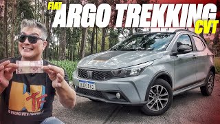 Novo Fiat Argo CVT 2023  FAZ 16 KML CUSTA MENOS DE R 100 MIL E VEM COMPLETÃO MAS E O PULSE [upl. by King]