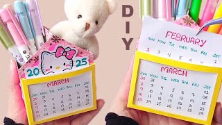 How to make paper Calendar at home  DIY Calendar  Paper Calendar Ideas  Art and Craft with Paper [upl. by Aklog282]