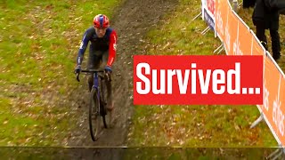 MUDFEST FINISH At UCI World Cup Cyclocross Dendermonde 2023 [upl. by Isabel724]