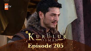 Kurulus Osman Urdu  Season 5 Episode 205 [upl. by Ranip397]