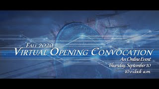 Voorhees College Fall 2020 Virtual Opening Convocation [upl. by Venita]