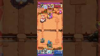 This is why you should never give up clashroyale rickroll howtoplayclashroyalefordummies [upl. by Oneg]