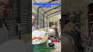 ANALYSIS RUN Plastic into Fuel Part 1 science naturejab education pyrolysis fyp viral cars [upl. by Alak708]