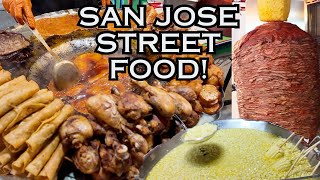 CRAZY SAN JOSE FOOD TOUR at SAP CENTER Night Market [upl. by Venezia64]