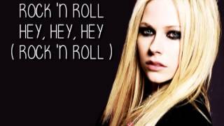 Avril Lavigne  Rock N Roll acoustic  lyrics [upl. by Vyner513]