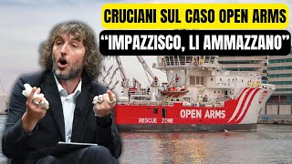 CRUCIANI IMPAZZISCE PARLANDO DEL CASO OPEN ARMS E [upl. by Ynomrah675]