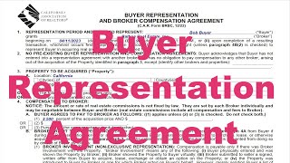 Tutorial  Buyer Representation Agreement  CAR Form BRBC [upl. by Locklin]