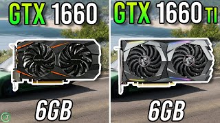 GTX 1660 vs GTX 1660 Ti  Any Difference At All [upl. by Znieh]