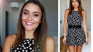 GRWM Summer  MakeUp amp Outfit [upl. by Dnomyaw470]