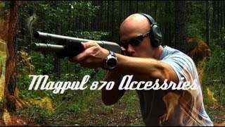 Magpul 870 SGA FDE Stock amp Forend Review HD [upl. by Leumel]