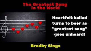 Is this The Greatest Song in the World Well he thinks it is [upl. by Hbaruas]