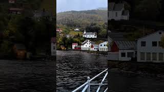 Waterfall Hellesylt Rainy Norway [upl. by Amalbergas]