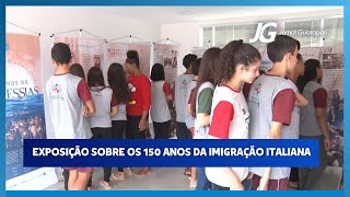 21102024  ANCHIETA RECEBE EXPOSIÇÃO SOBRE OS 150 ANOS DA IMIGRAÇÃO ITALIANA NO BRASIL [upl. by Marielle]