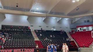 Oologah’s Jaden Henry sinks winning 3 against Skiatook [upl. by Demott305]