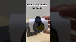 Suunto 9 peak pro all black [upl. by Clardy716]