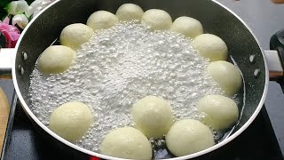 Only Milk Powder Rasgulla Recipe  Kolkata Special Rasgulla  Bengali Spongy Rasgulla [upl. by Adkins538]