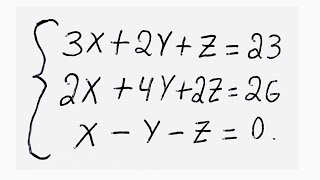 Aprenda A Resolver Sistemas Lineares 3 x 3  Escalonamento [upl. by Arikahc]